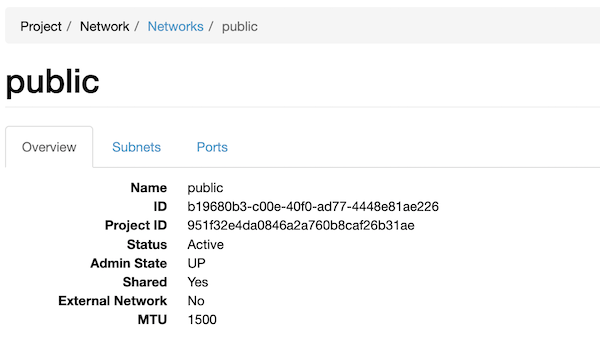 OpenStack Public Network Example 2
