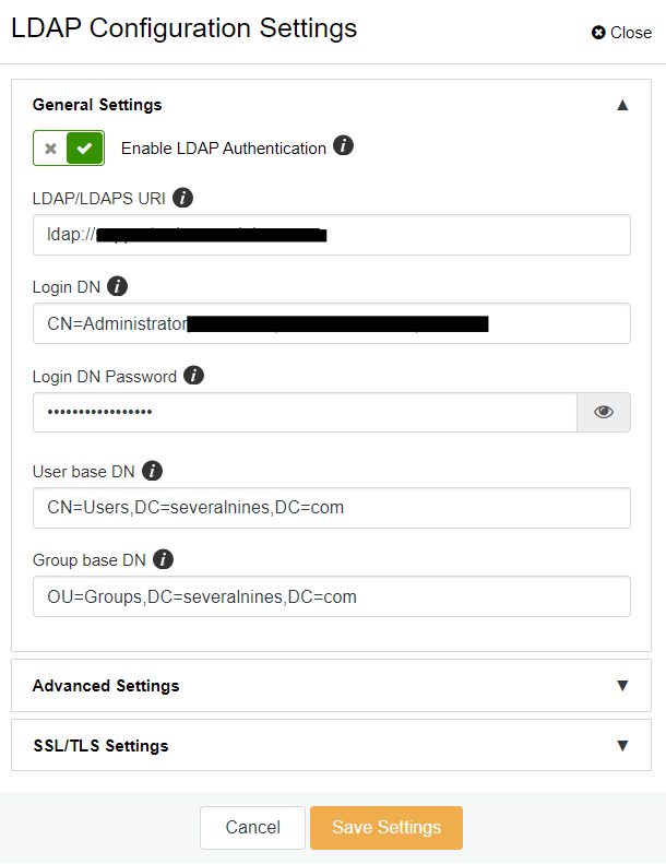 User management v2 - ClusterControl GUI v1