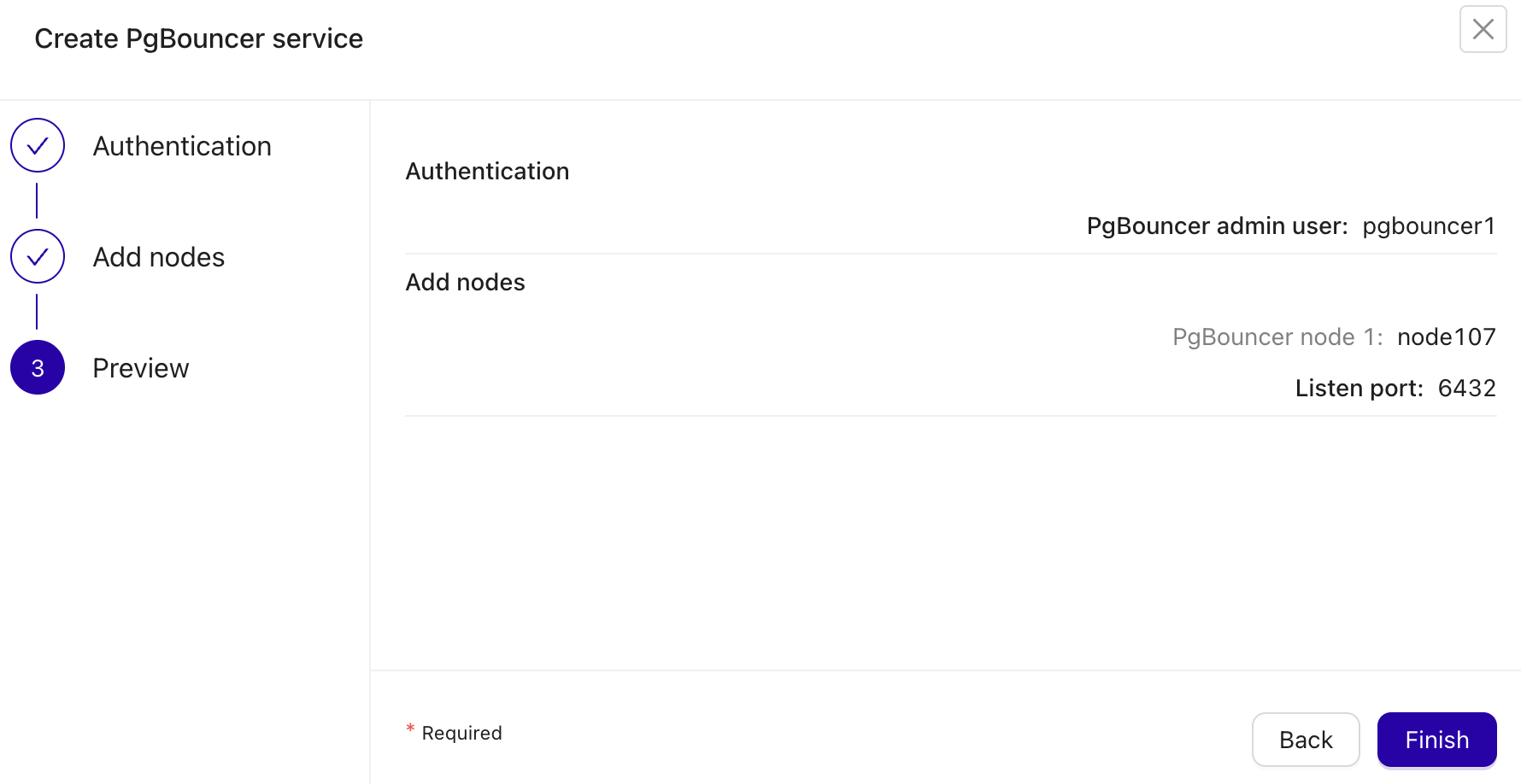 PgBouncer Deployment Preview