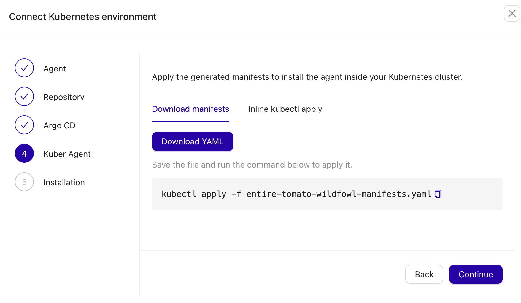 ClusterControl & Kubernetes Agent Installation